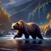 Big Kodiak Bear Diamond Painting