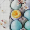 Blue Eggshell Diamond Painting