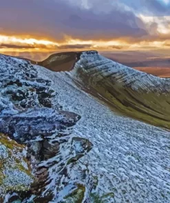 Brecon Beacons Sunrise Diamond Painting