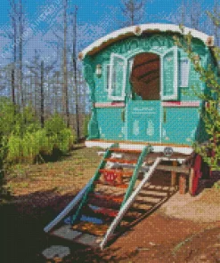 Classic Gypsy Caravan Diamond Painting