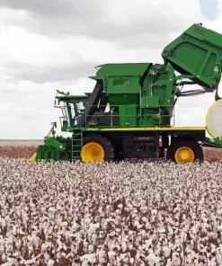 Cotton Harvesting Diamond Painting