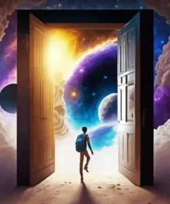 Door To The Universe Diamond Painting