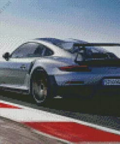 Grey Porsche 911 G2 Diamond Painting