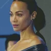 Iconic Zoe Saldana Diamond Painting