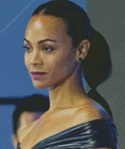 Iconic Zoe Saldana Diamond Painting