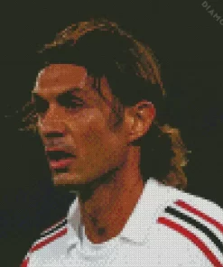 Italian Paolo Maldini Diamond Painting