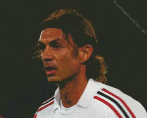 Italian Paolo Maldini Diamond Painting