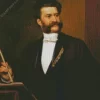 Johann Strauss Composer Diamond Painting