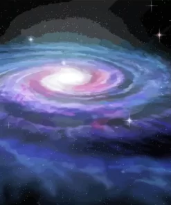 Milky Way Galaxy Diamond Painting