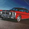 Red Ford XY Falcon GT Diamond Painting