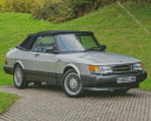 Saab 900 Turbo Diamond Painting