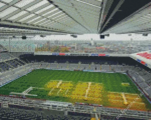 St James Park Stadium Diamond Painting