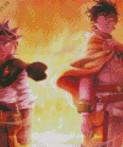 Asta And Yuno Diamond Painting