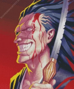 Bleach Kenpachi Zaraki Diamond Painting