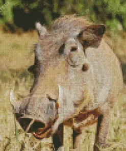 Common Warthog Diamond Painting