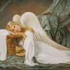 Female Blonde Angel Diamond Painting