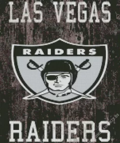 Las Vegas Raiders Logo Diamond Painting