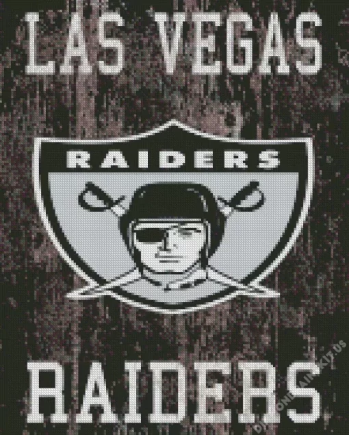 Las Vegas Raiders Logo Diamond Painting