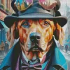 Mr Bloodhound Diamond Painting