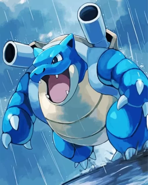 Pokemon Go Blastoise Diamond Painting