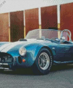 Shelby Blue AC Cobra Diamond Painting