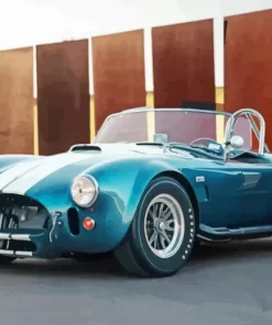 Shelby Blue AC Cobra Diamond Painting