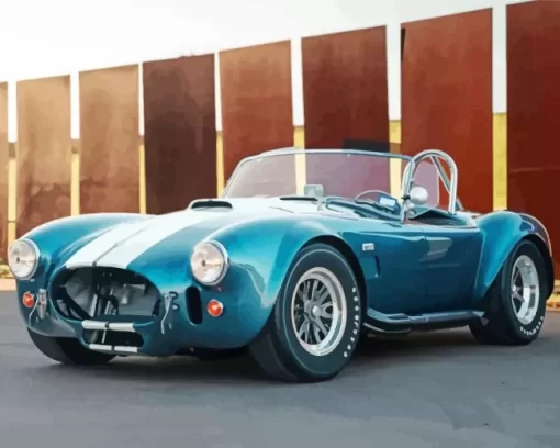 Shelby Blue AC Cobra Diamond Painting