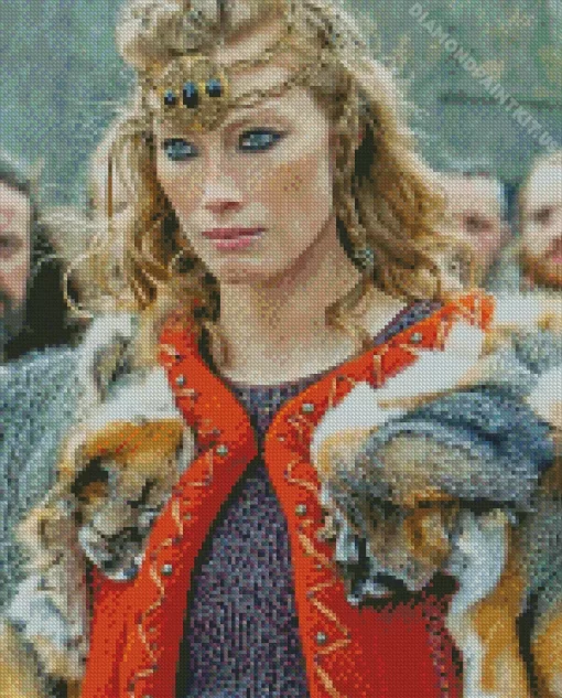 The Viking Aslaug Diamond Painting