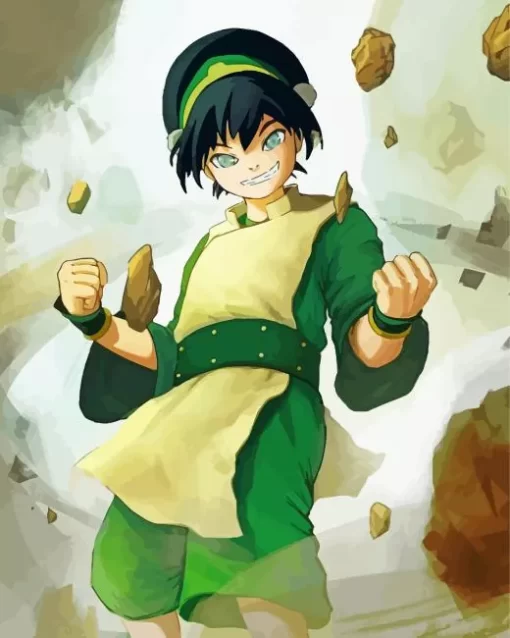 Toph Beifong Diamond Painting