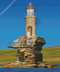 Tourlitis Lighthouse Diamond Painting