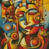 Abstract Face Art Diamond Painting