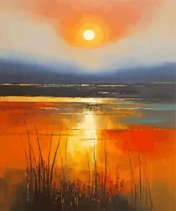 Aesthetic Evening Sunset Diamond Painting