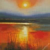 Aesthetic Evening Sunset Diamond Painting