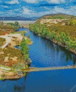 Agrio River Diamond Painting