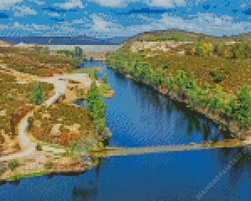 Agrio River Diamond Painting