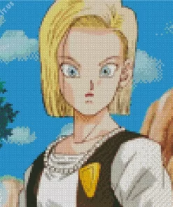 Android 18 Diamond Painting