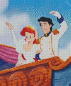 Ariel And Eric Diamond Painting