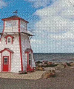 Arisaig Lighthouse Diamond Painting