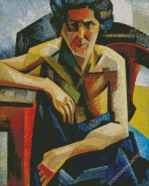 Auguste Herbin Portrait Diamond Painting