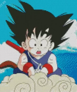 Baby Goku Diamond Painting