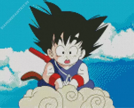 Baby Goku Diamond Painting