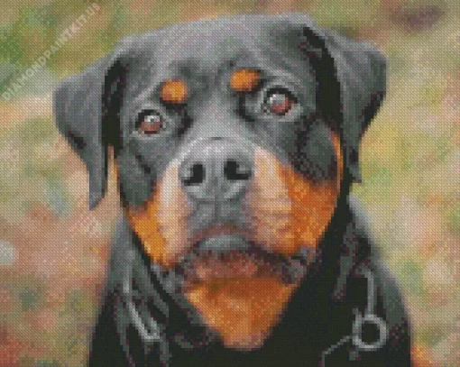 Baby Rottweiler Diamond Painting