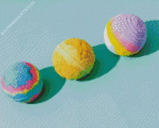 Bath Bombs Diamond Painting