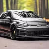 Black Matte VW Golf GTI Diamond Painting