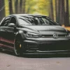 Black Matte VW Golf GTI Diamond Painting