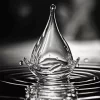 Black Water Drop Diamond Painting