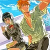 Bleach Anime Rukia And Ichigo Diamond Painting