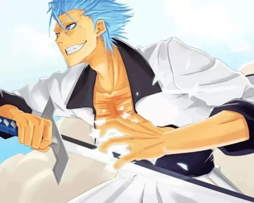 Bleach Grimmjow Diamond Painting