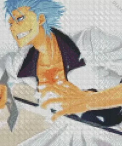 Bleach Grimmjow Diamond Painting