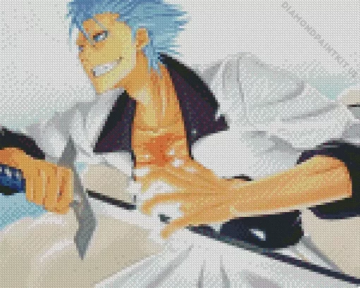 Bleach Grimmjow Diamond Painting